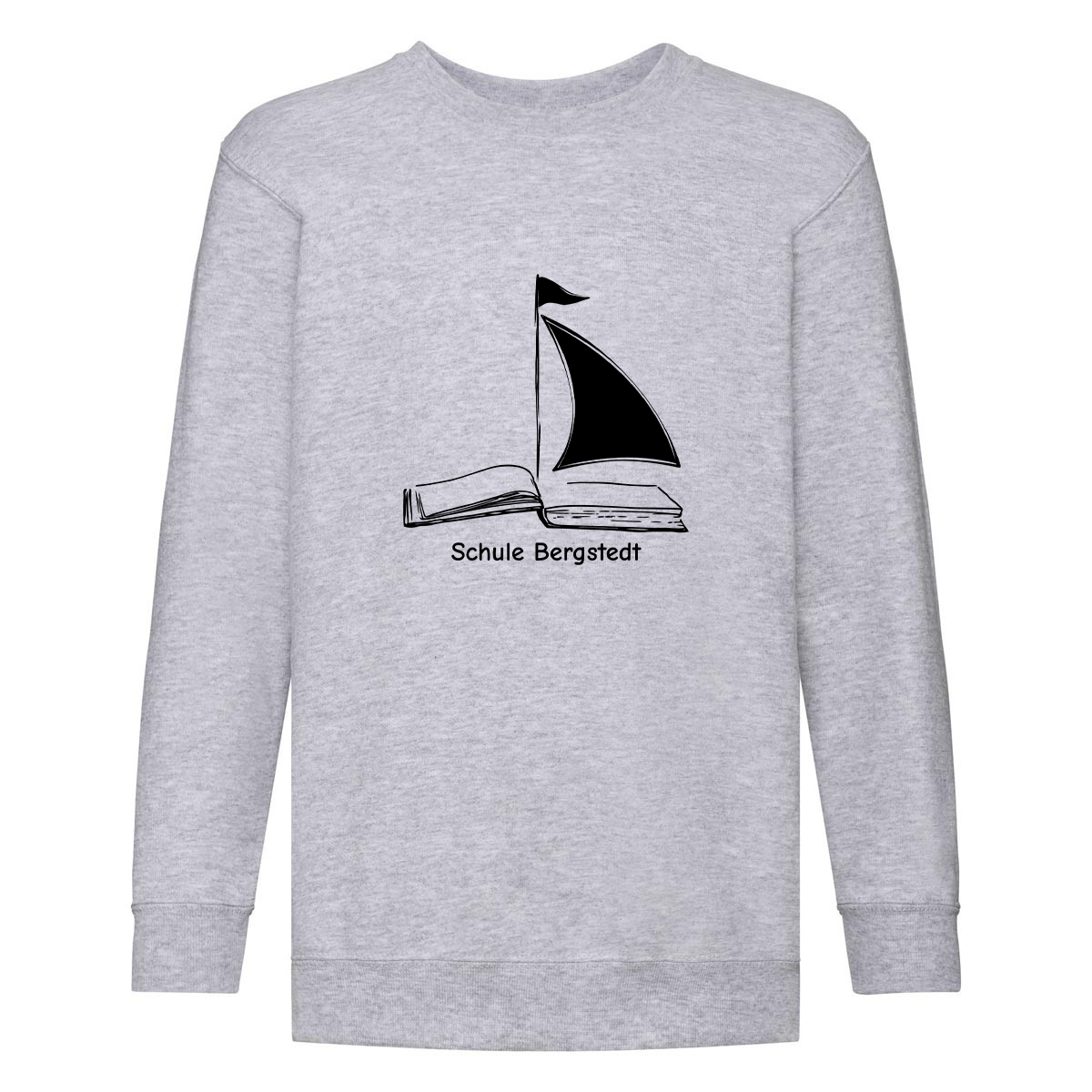 Kinder-Pullover mit Logo (Grau)