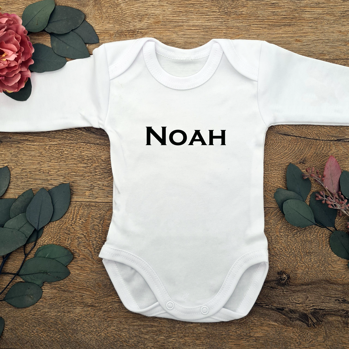 Personalised Baby Name Onesie
