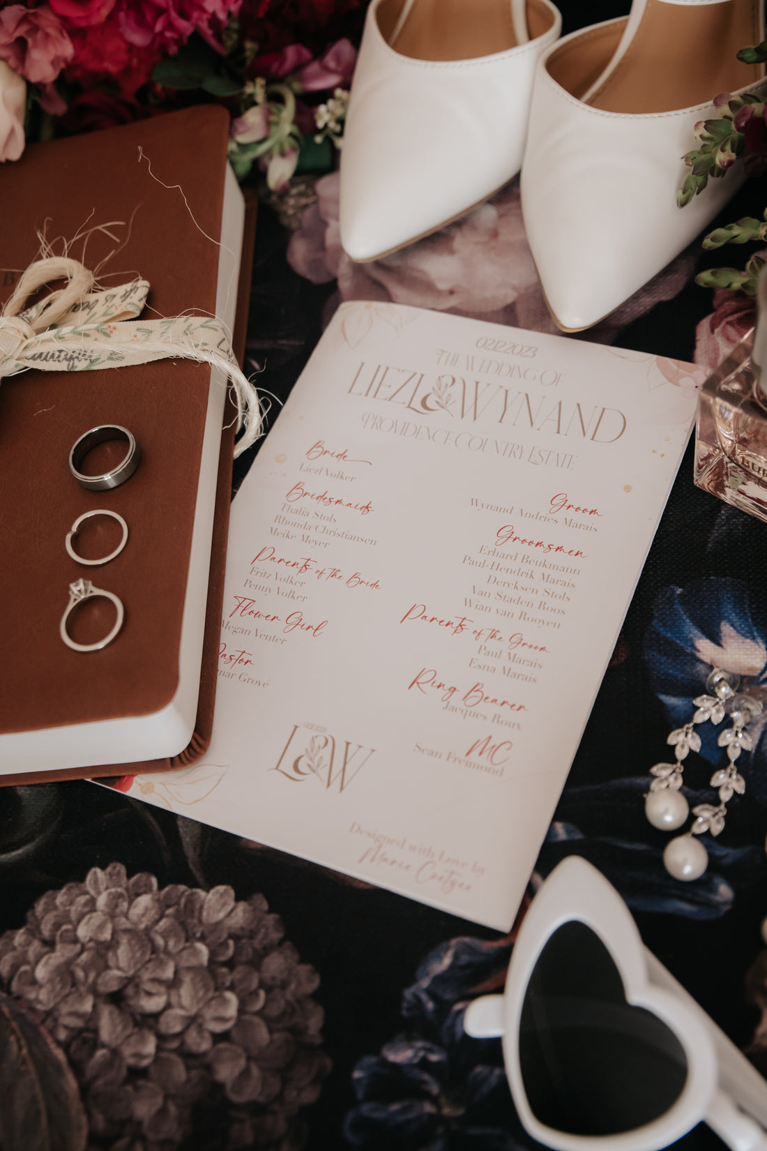 Eine Liebesgeschichte wird enthüllt: Liezl und Wynands romantische Hochzeit in den Natal Midlands