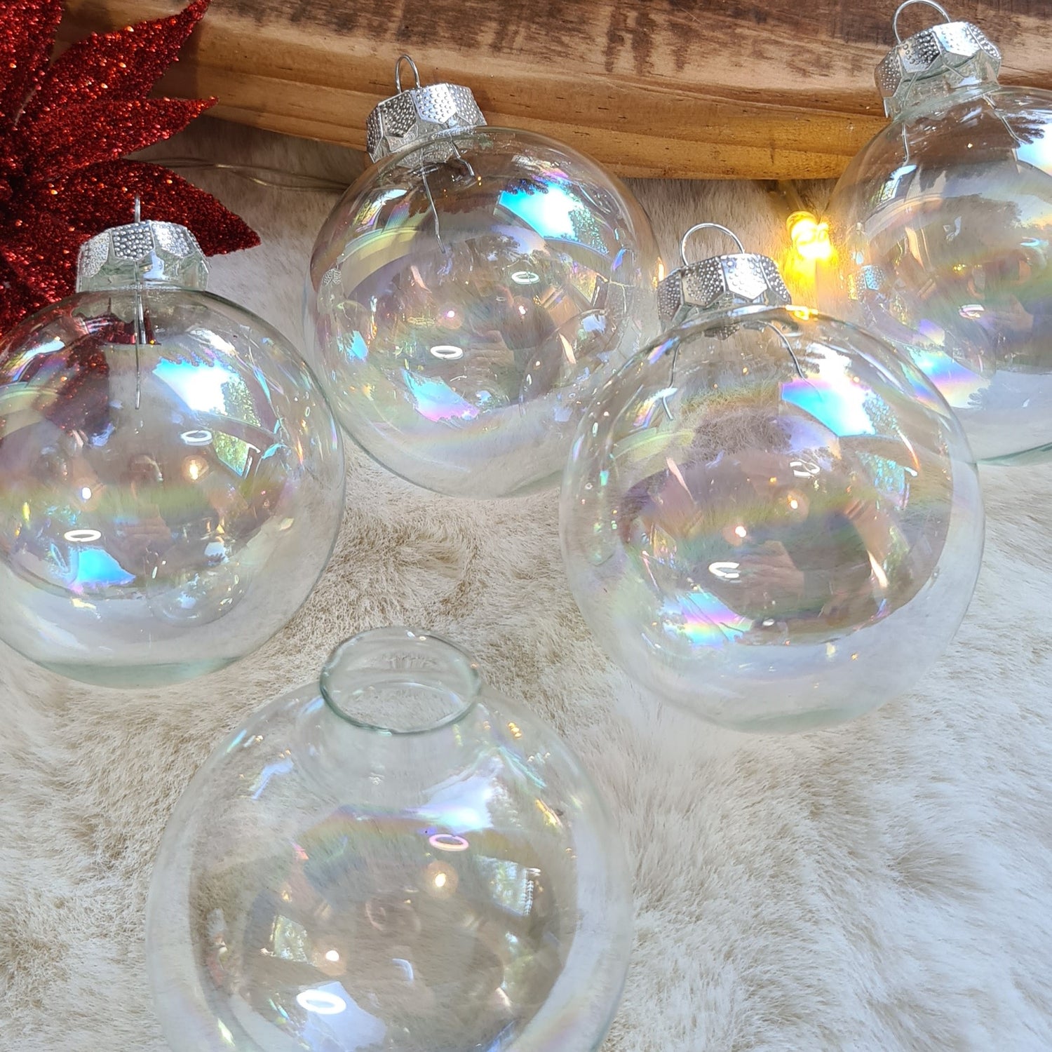 Weihnachtskugeln zum Selbstbefüllen