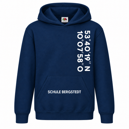 Hoodie „Meine Schule“ Dunkelblau