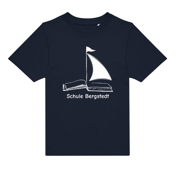 Schule Bergstedt T-Shirt Marineblau