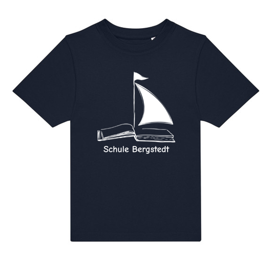 Schule Bergstedt T-Shirt Marineblau