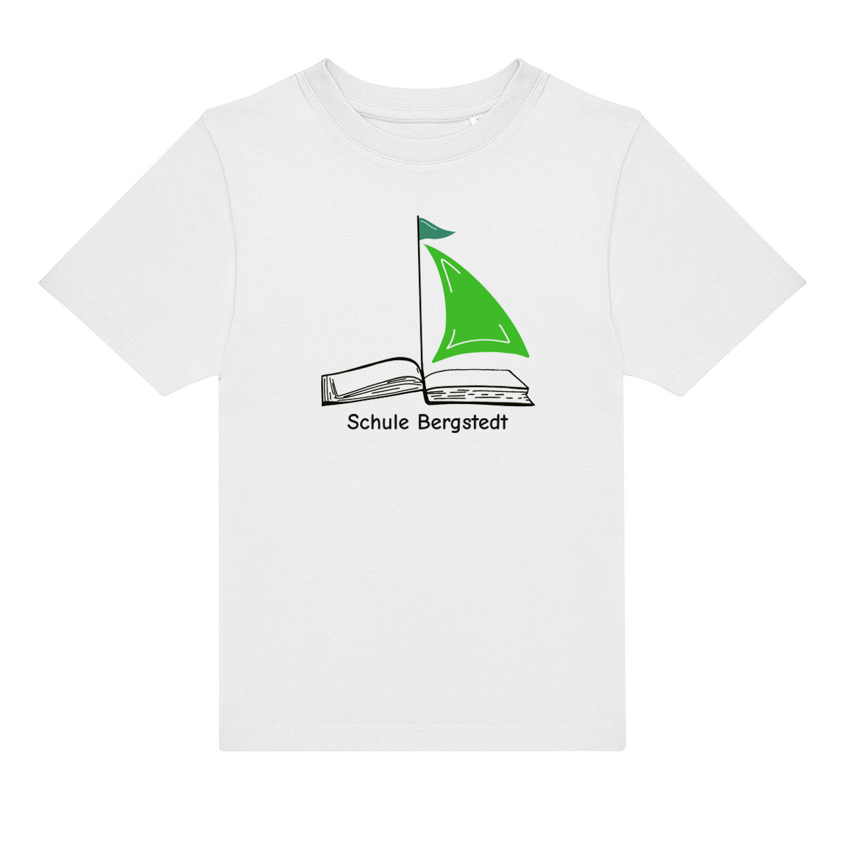 Schule Bergstedt T-Shirt Weiß