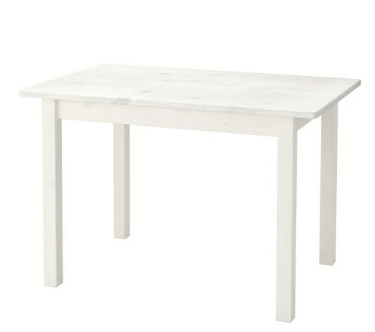 Weißer Kindertisch aus Holz