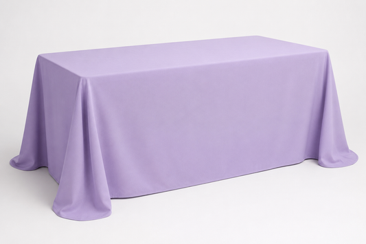 Rechteckige Tischdecke Lavendel 140 × 240 cm | Mietartikel