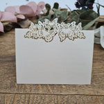 Afbeelding in Gallery-weergave laden, Pack of 10x Elegant 3D Butterfly Card with Fine-Cut Lace Butterfly Detail
