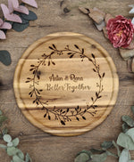 Charger l&#39;image dans la galerie, Wedding and Anniversary Board made from Acacia Wood
