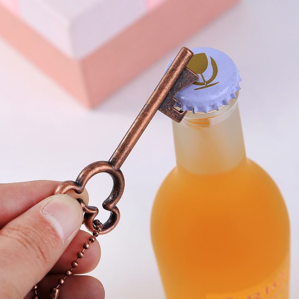 Mickey Keyring Key Bottle Opener Silver Guest Gift Favor Fairytale Wedding Party Name Card Promotional Gift