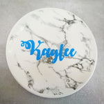 Load image into Gallery viewer, Marble Jewelery Ring Dish with Personalization
