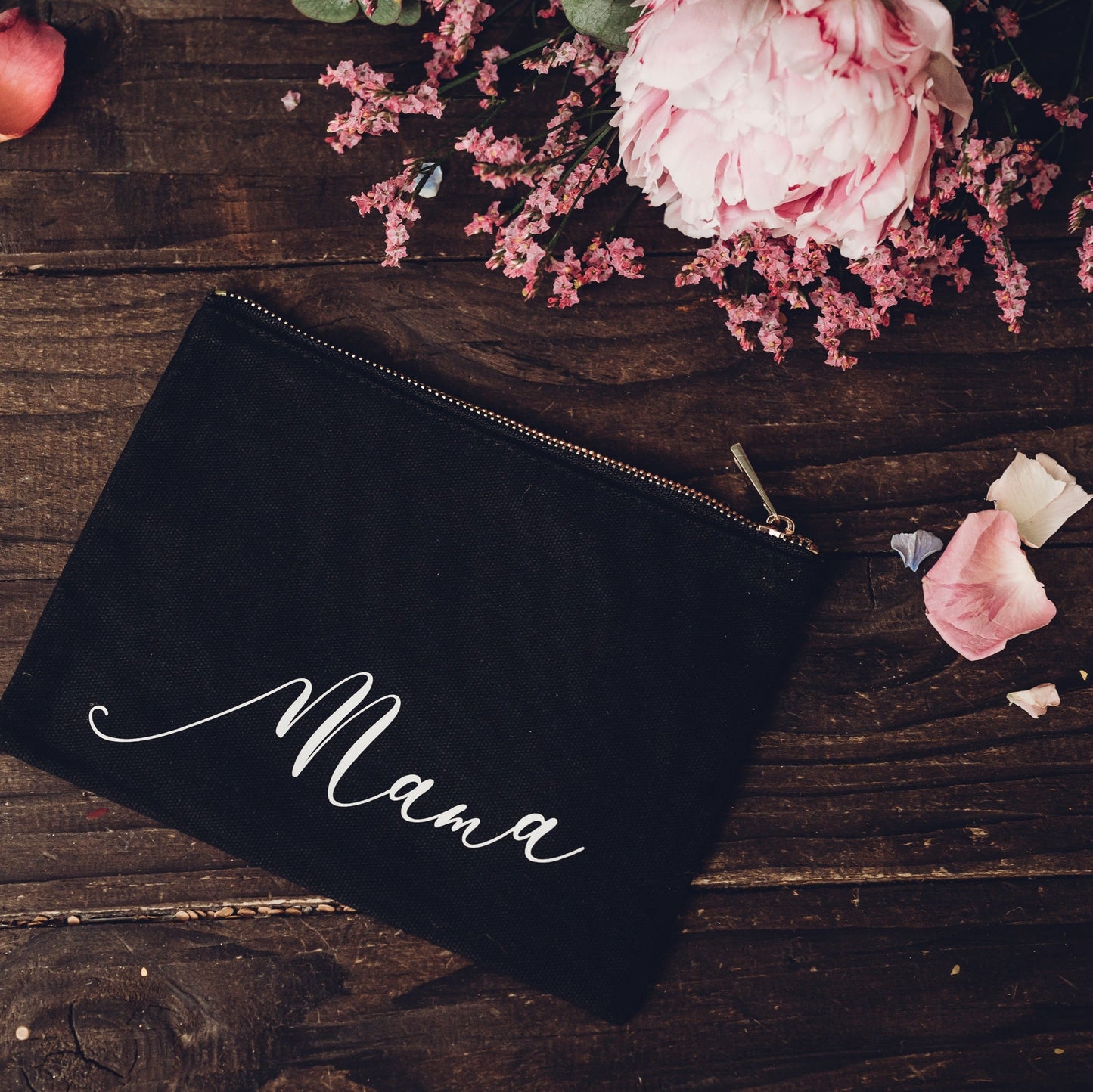 Mama Baumwolle Kosmetiktasche